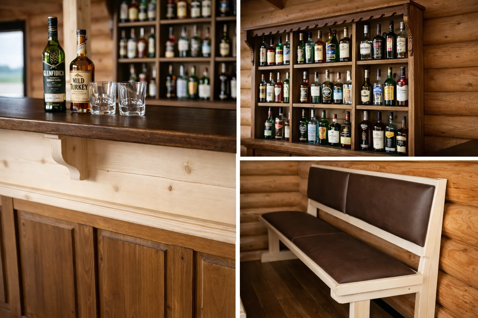 Bar Rustic din Lemn - imagine 2