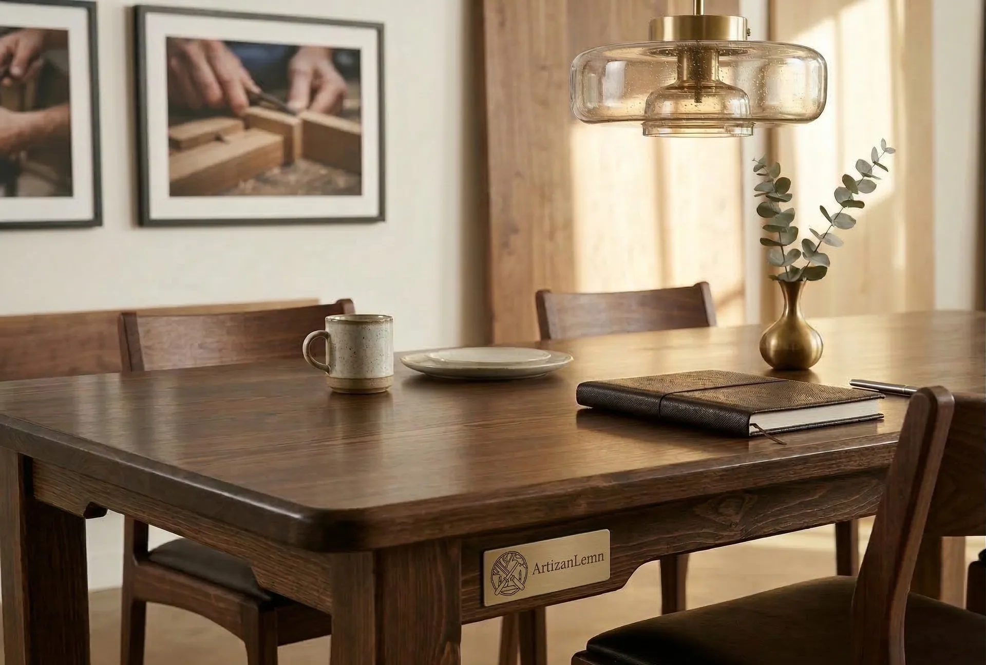 Masa Artizan Lemn - imagine 2