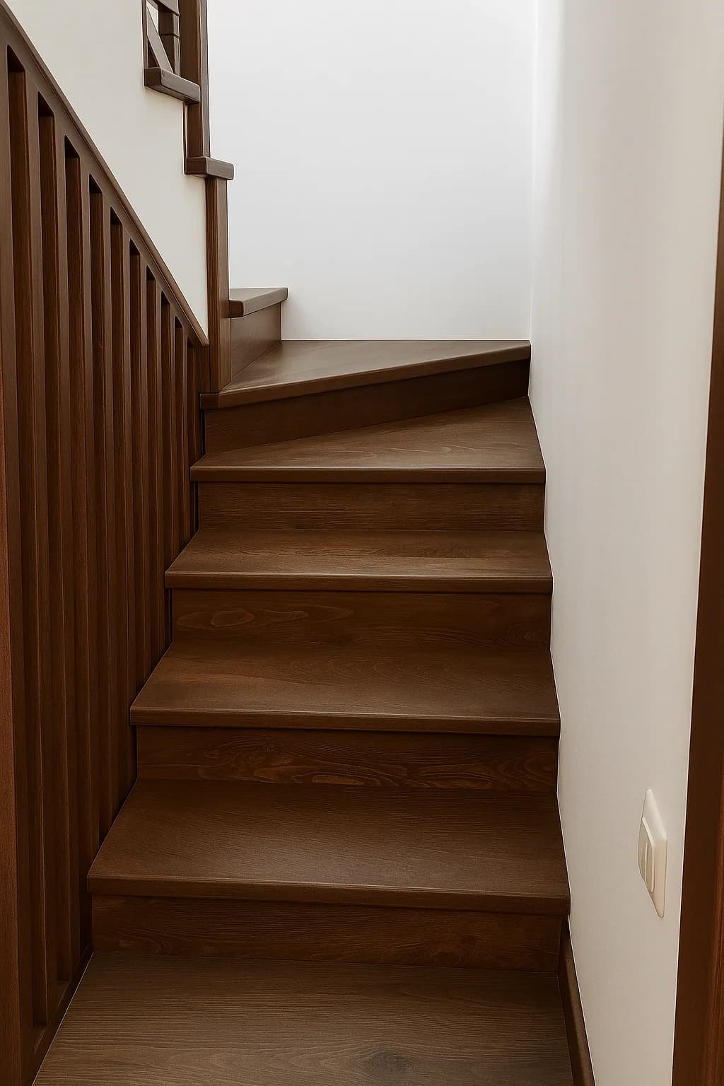 Scara Podul - piesa realizata in atelier Artizan Lemn