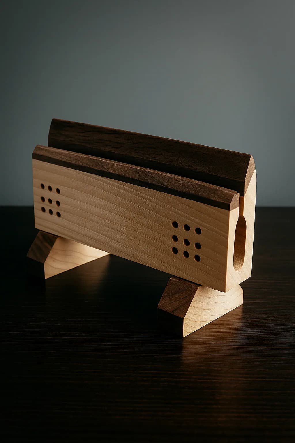 Suport Lemn Lustruit - piesa realizata in atelier Artizan Lemn